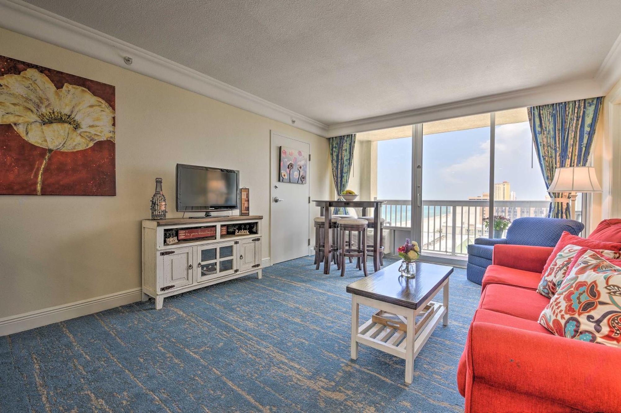 Daytona Beachfront Condo With Ocean View Dış mekan fotoğraf