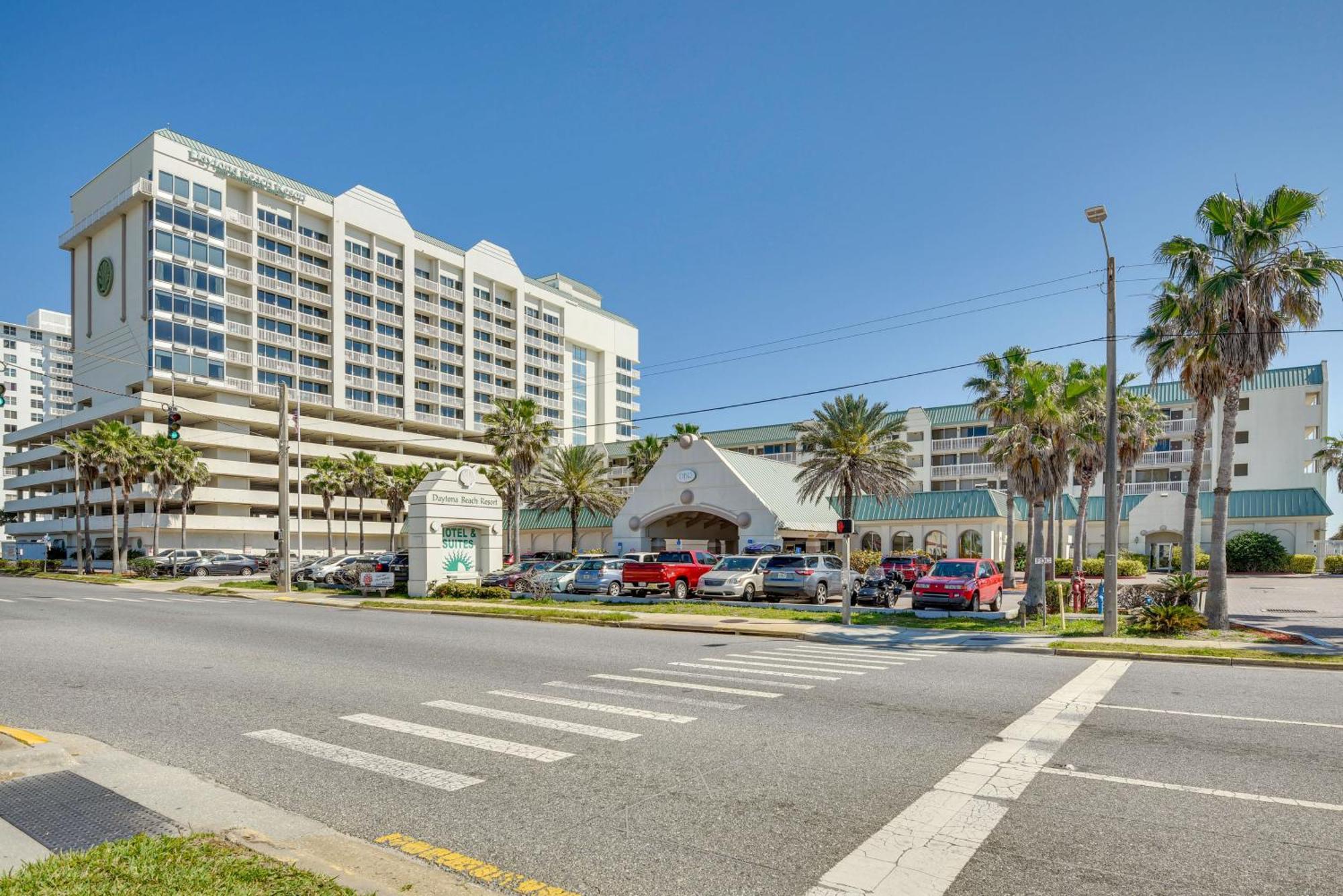 Daytona Beachfront Condo With Ocean View Dış mekan fotoğraf